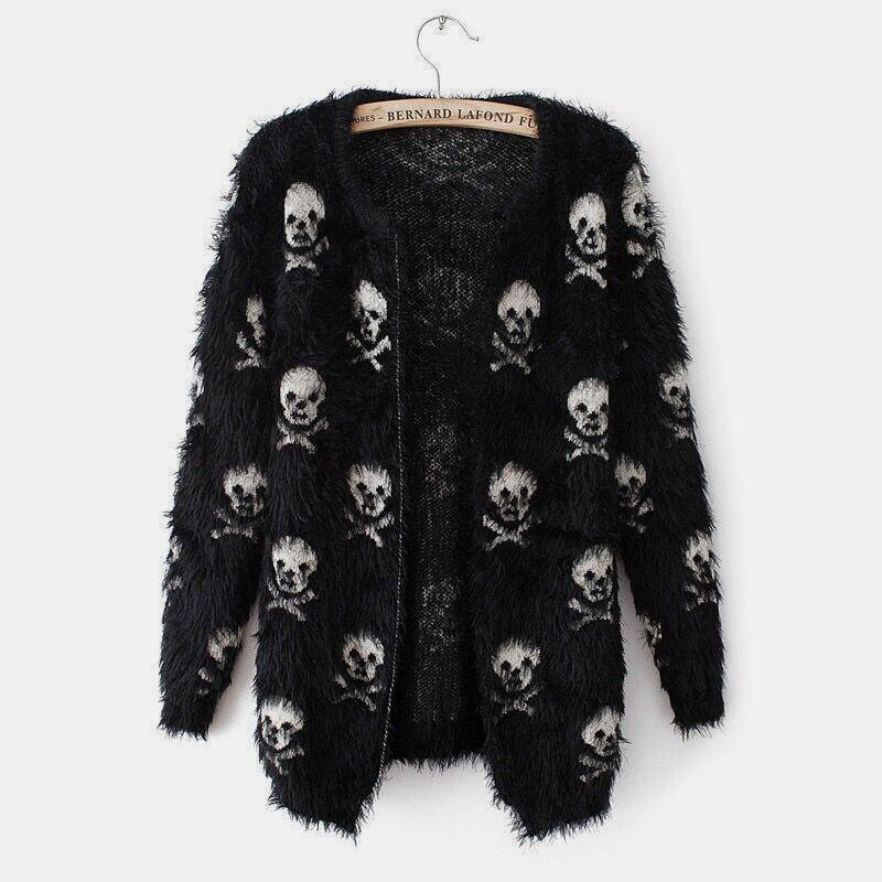 Skull Skeleton Cardigan GothBB 2022 free shipping available