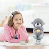 Soothe and Snuggle Otter with Music Lights Portable Plush Baby Toy for Infants
