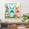 Diamond Painting -DIY Round Drill Easter Bunny