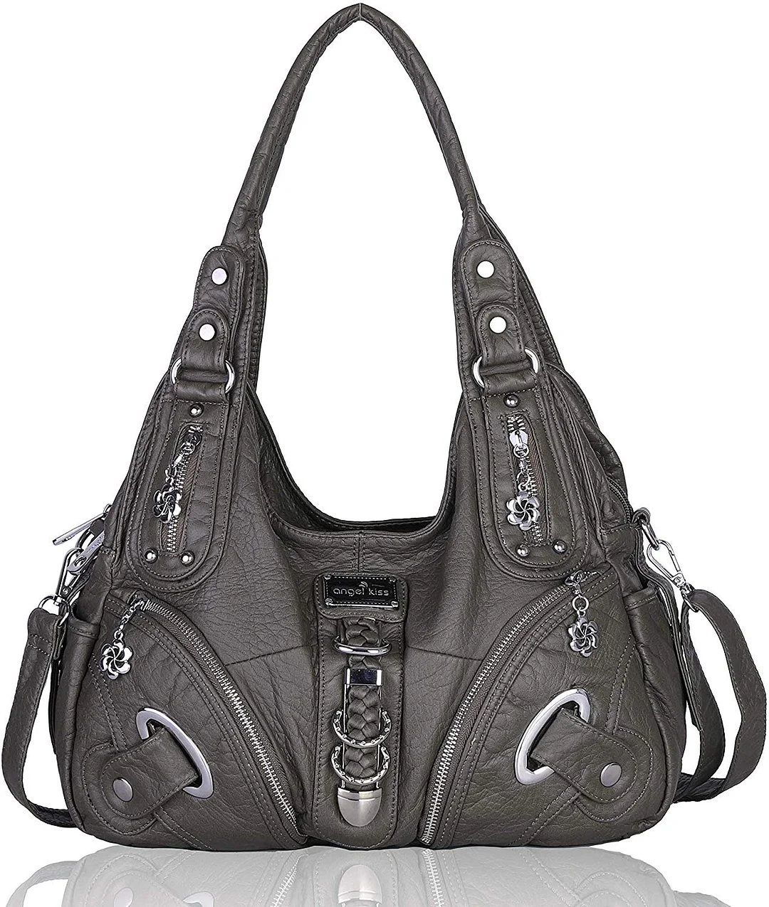 Handbag Hobo Women Fashion PU Tote Satchel Bag