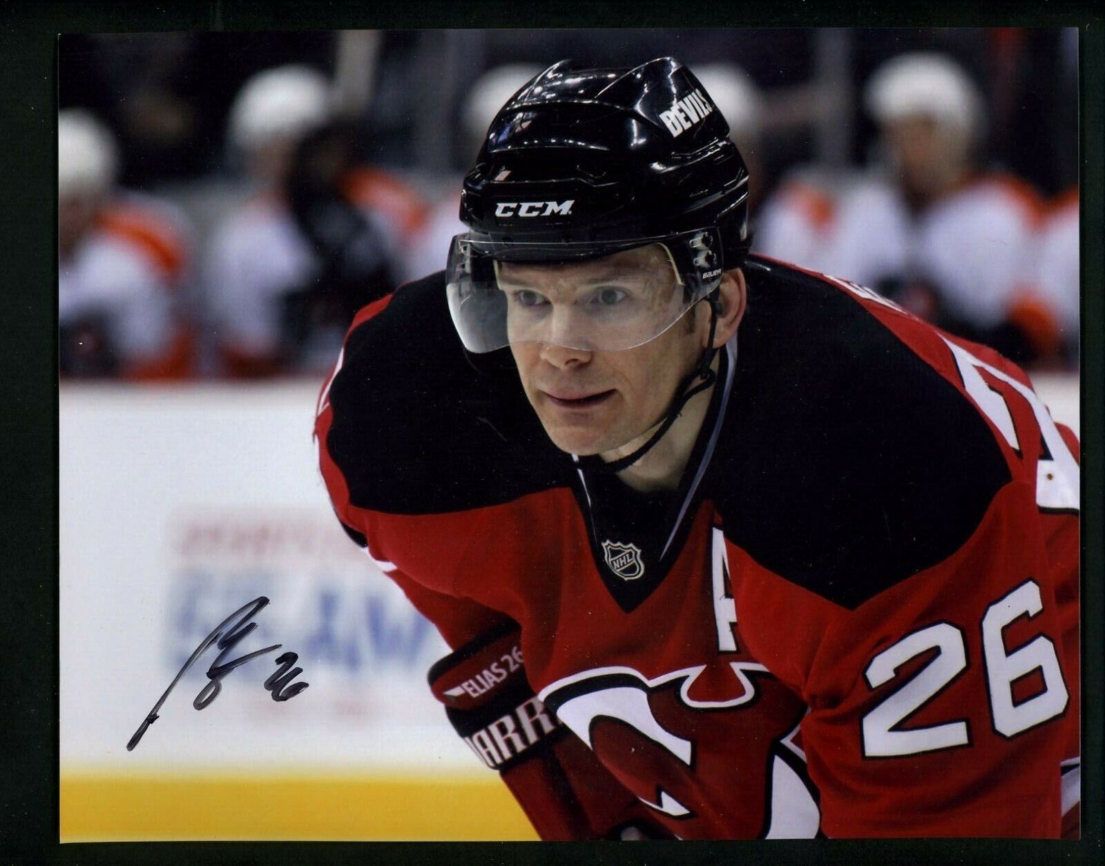 Patrik Elias Signed Autographed 8 x 10 Photo Poster painting New Jersey Devils