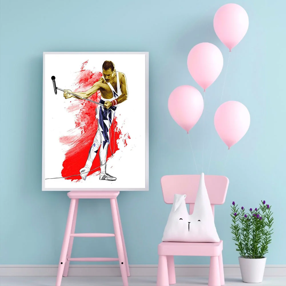 Band Lead Singer - Paint By Numbers(40*50cm)