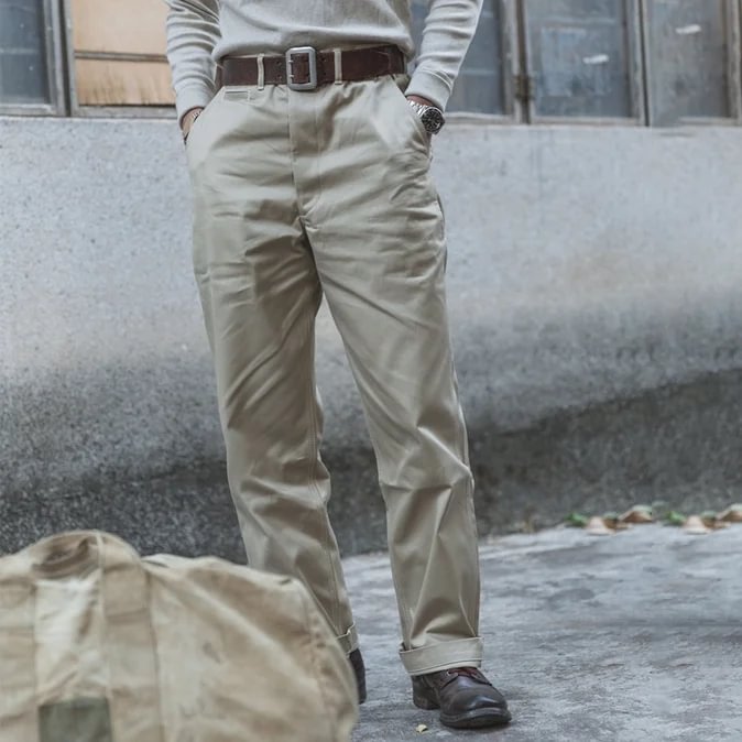 Men's loose and slim trendy trendy all-match trousers