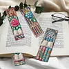 4Pcs Diamond Painting Books Flowers Diamond Painting Bookmark for Bookworm