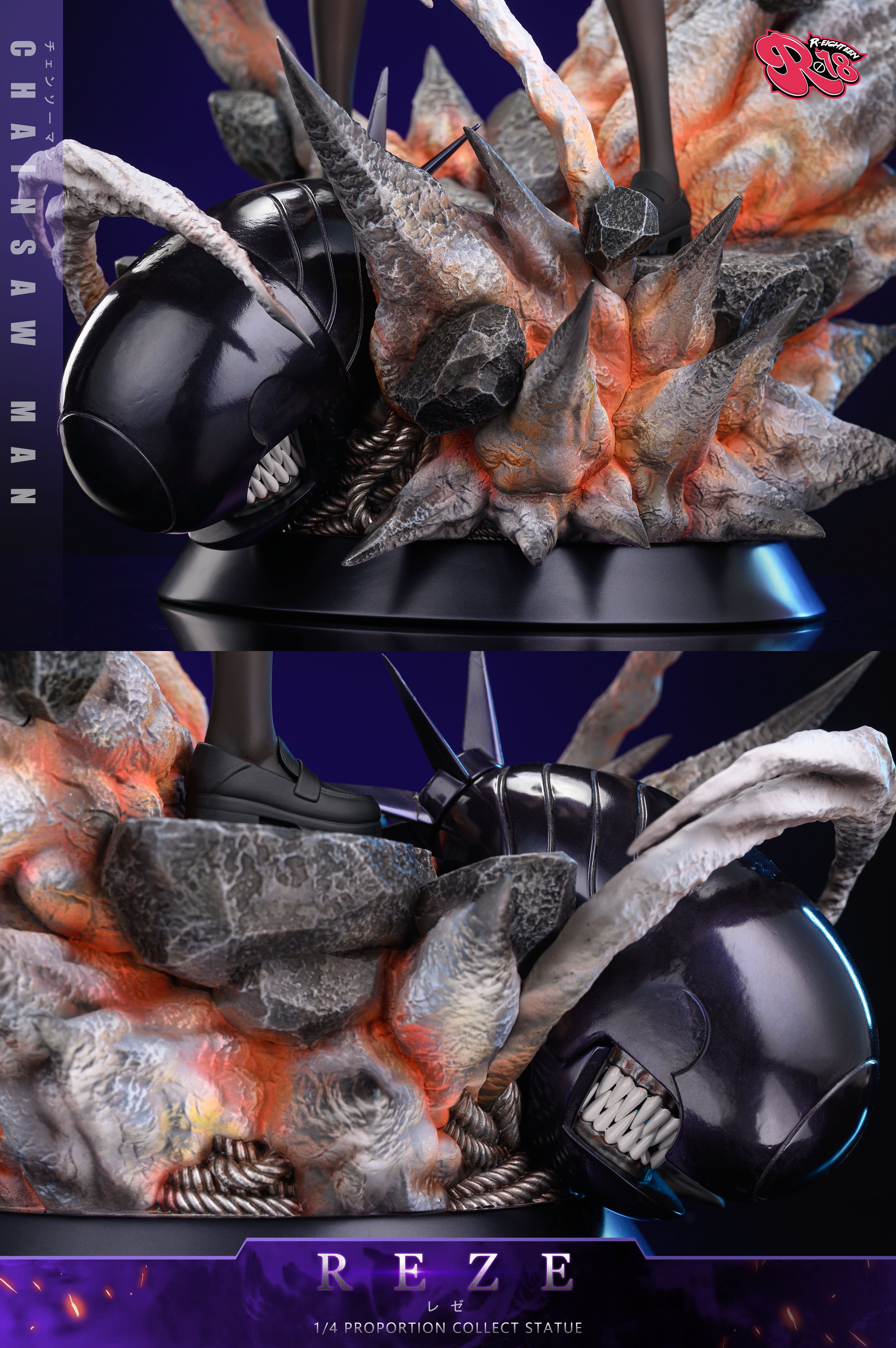 PRE-ORDER R18 Studio Chainsaw Man Reze 1/4 Statue(GK) (Adult 18+)