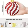 10Pcs Diamond Painting Wooden Christmas Ball Coaster Diamond Art Kit w/ Holder No-Slip Decor