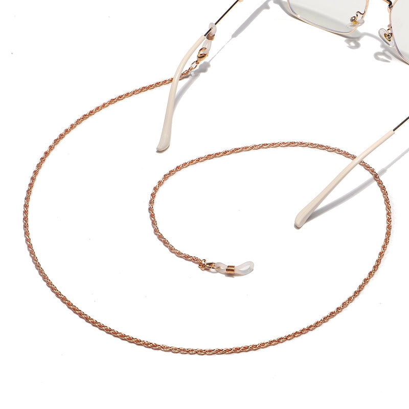 Minimalist Geometric Chain Iron Unisex Glasses Chain