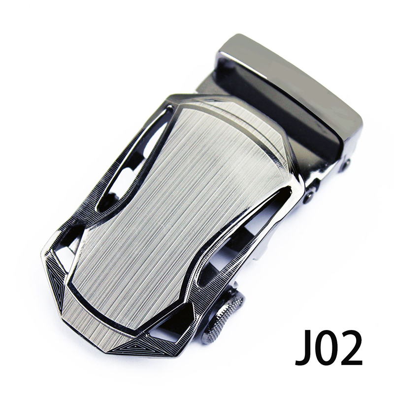 Stylish Synthetic Gunmetal Belt Buckle