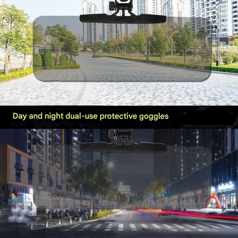Car anti-glare sunshade