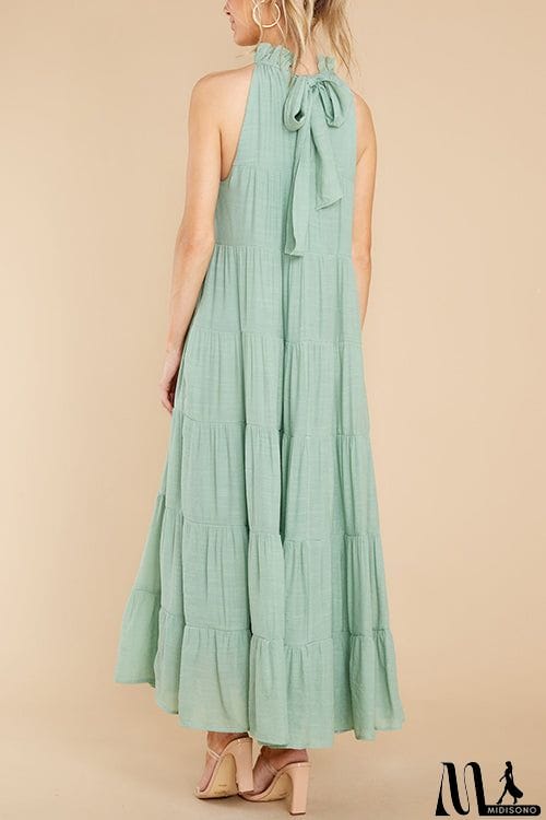 MidiSono - Come To Me Tiered Tank Midi Dress