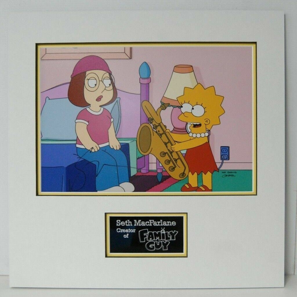 Seth MacFarlane Signed 14X11 Photo Poster painting Mount Display Family Guy AFTAL COA (B)