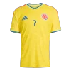 LUIS D&iacute;AZ #7 Colombia Home Player Version Jersey World Cup 2026