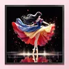 (Stamped/Counted) Ballet Snow White Silhouette-11CT Cross Stitch 40*40cm
