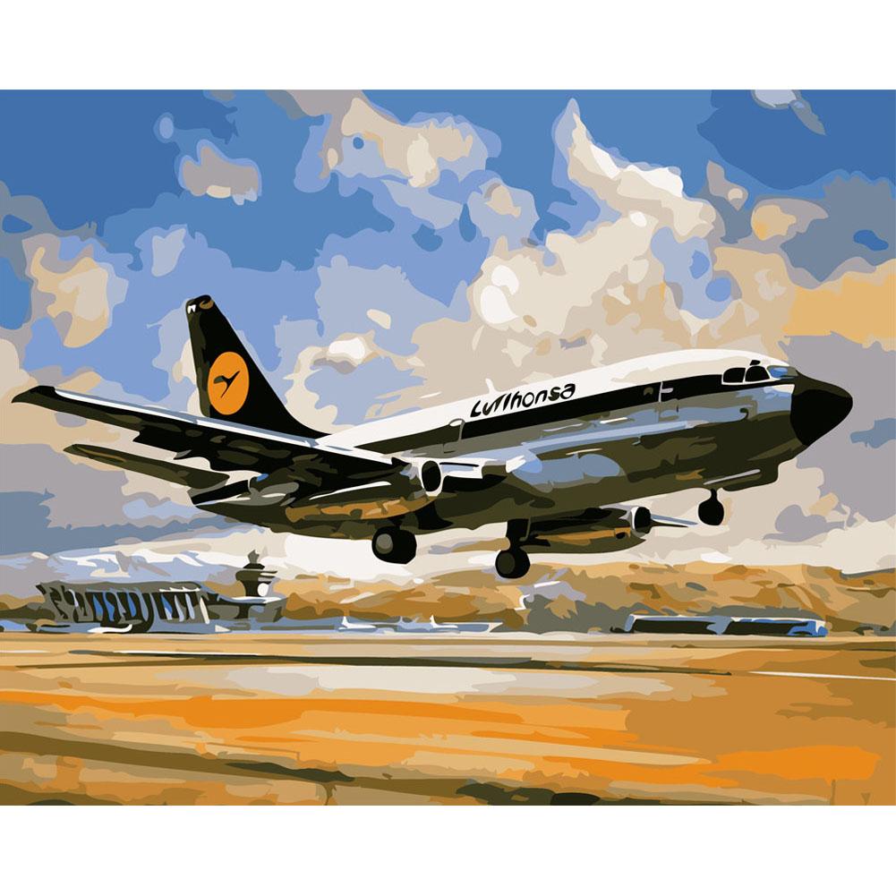 

40x50cm - Paint By Numbers Aircraft, 501 Original