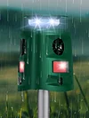 Ultrasonic Animal Repeller 360 Degree Solar IP44 Waterproof for Garden Yard Lawn