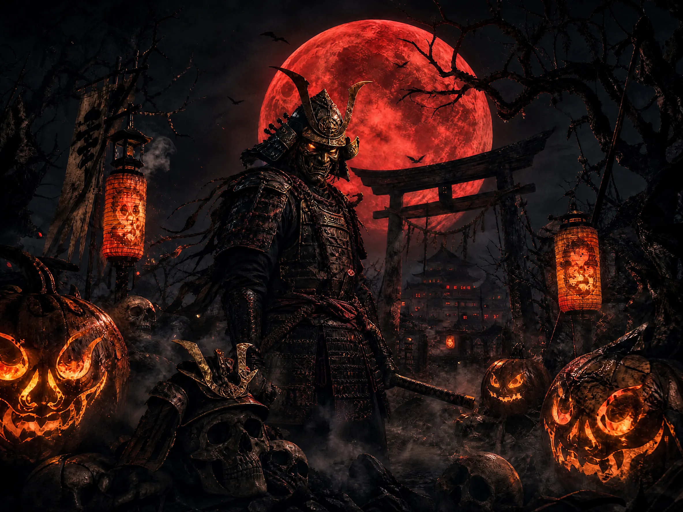 Japanese Art Meets Halloween