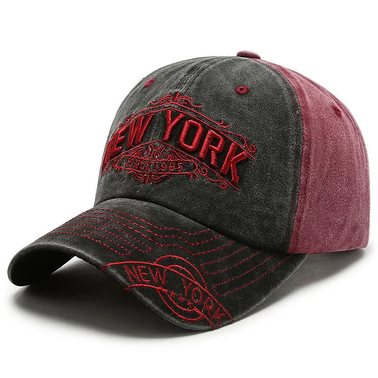 Men's Outdoor Sports Retro Washed Old Baseball Cap