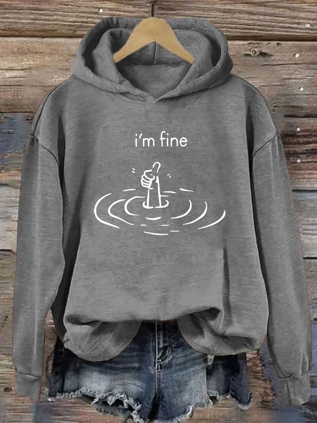 I'm Fine Hoodie