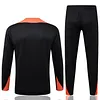 Joyfball 2025/2026 Brazil Half-Pull Training Suit Black Football Shirt 1:1 Thai Quality