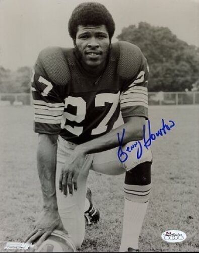 Kenny Houston Redskins Signed Jsa Cert Sticker 8x10 Photo Poster painting Autograph Authentic