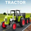 1:24 Alloy Tractor Model Hhand-Cranked Sounding Retro Collection Ornaments
