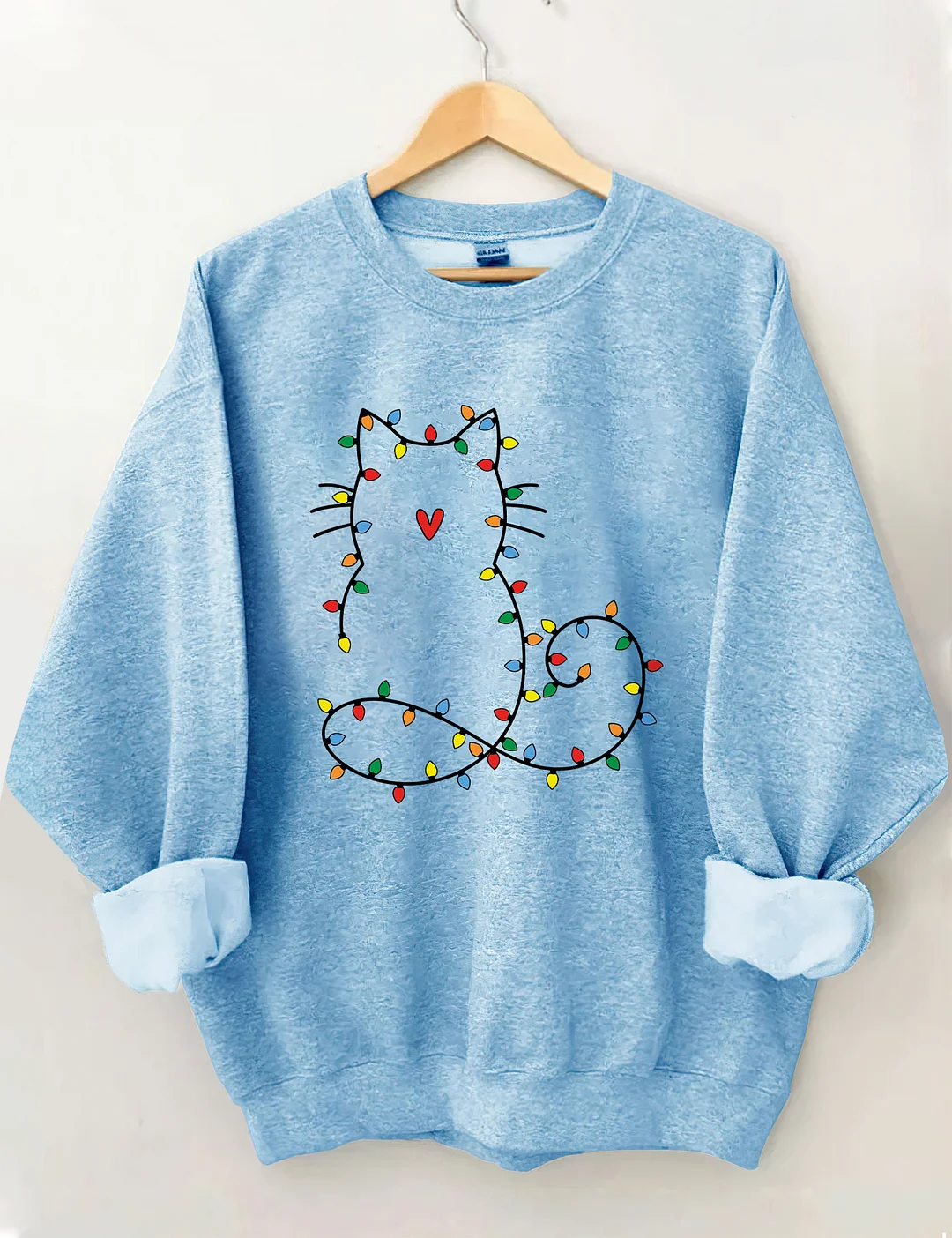 Cute Cat Christmas Sweatshirt