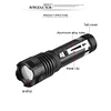 XHP50 Portable LED Telescopic Zoom Flashlight Waterproof Powerful Torch