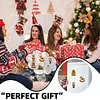 6PCS Nutcracker Christmas DIY Pearl Diamond Painting Christmas Fridge Magnets, Sparkling Rhinestone Refrigerator Magnet Craft Kit for Home Decor & Gifts