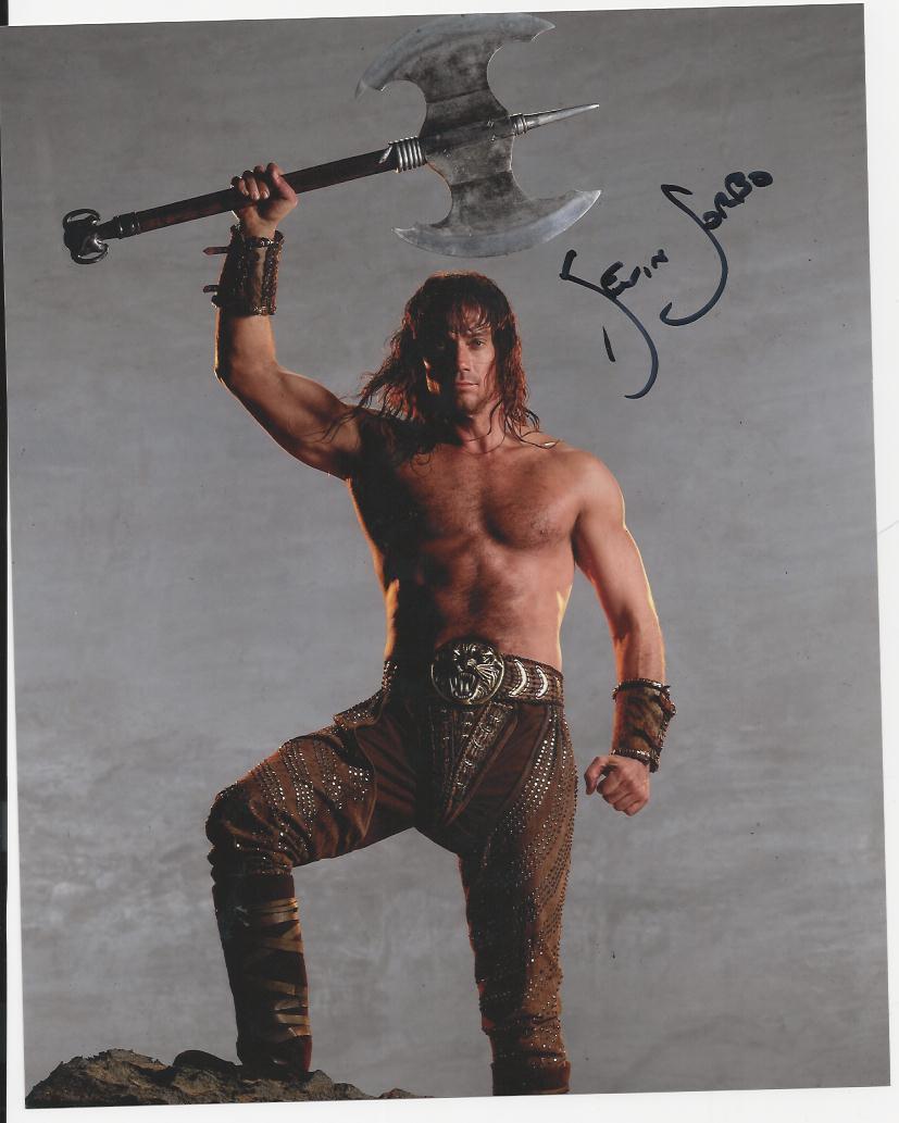 Kevin Sorbo - Hercules signed Photo Poster painting