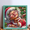 Grandma Santa-11CT Stamped Cross Stitch 40*40cm/15.75*15.75in