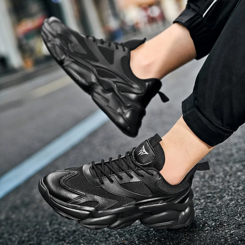 2022 Fashion Sneakers Men White Shoes Platform Trend Casual Comfortable Black Shoes Mens Chunky Sneaker Designer Free Shipping