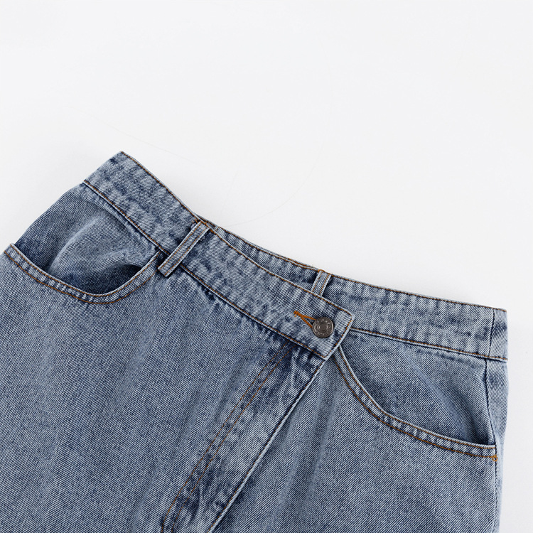 Ootddress 2025 New Casual High Waist Denim Skirts Women Spilt Out Maxi Jean Skirt Summer Holiday Long Skirts