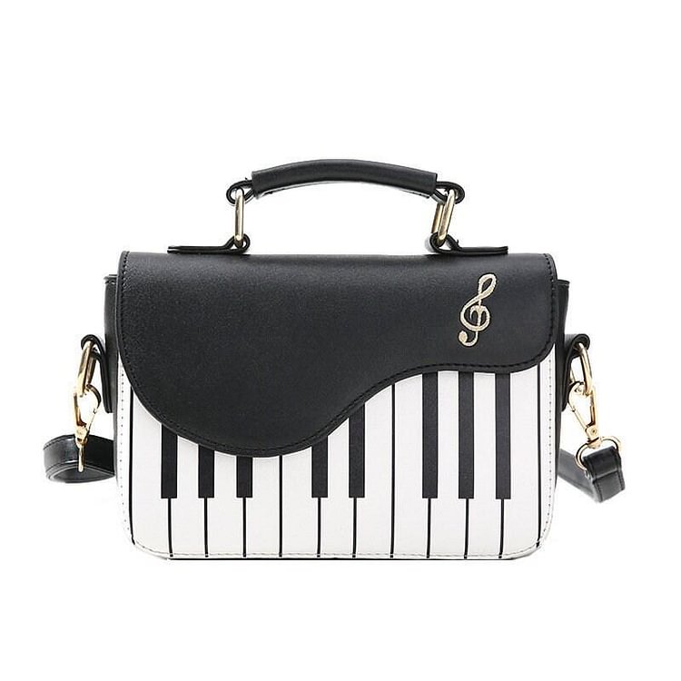 Piano Keyboard Crossbody Bag