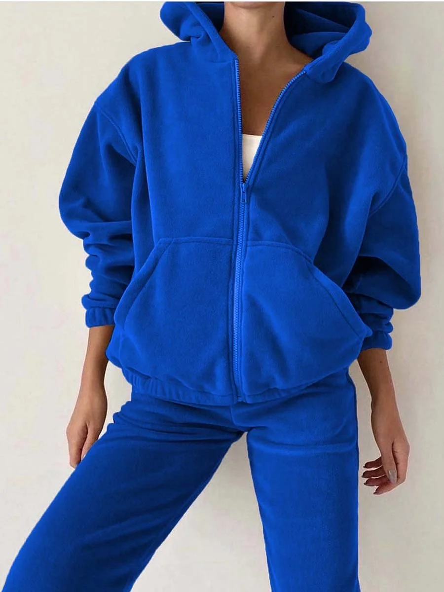 Stylish casual sweater suit
