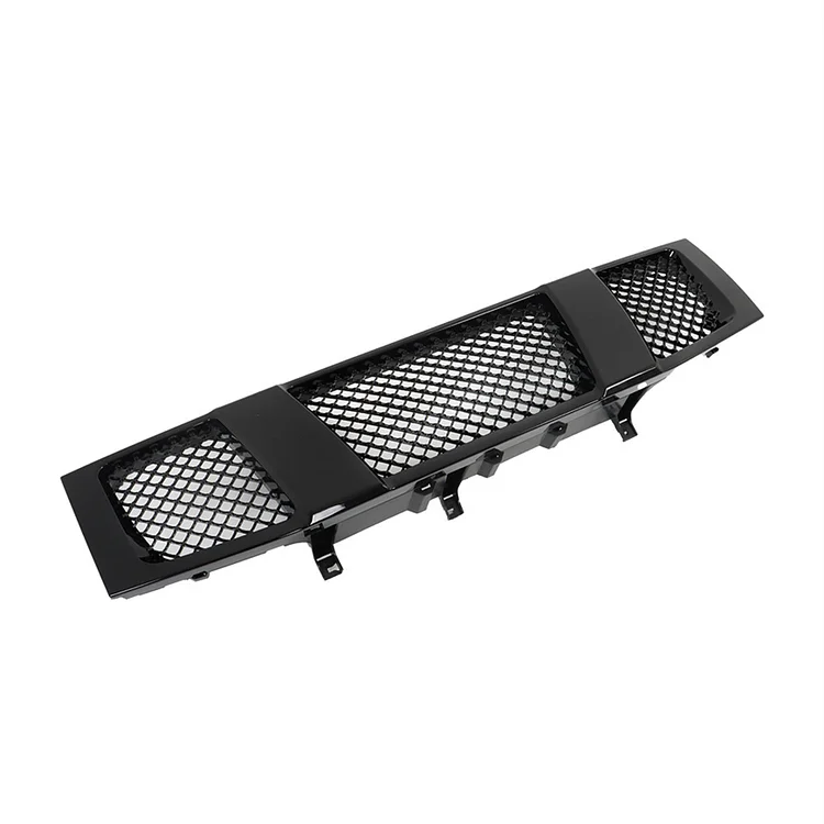 SEBLAFF Front Bumper Grille Gloss Black Radiator Mesh Grill Replacement for 2004 2005 2006 2007 Titan