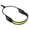 LED+COB Rechargeable Headlight Waterproof Head Lamp for Camping Fishing Hiking