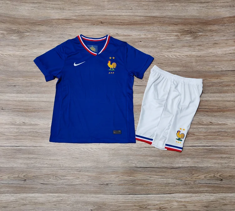 2024-25 France Home Shirt - Kids