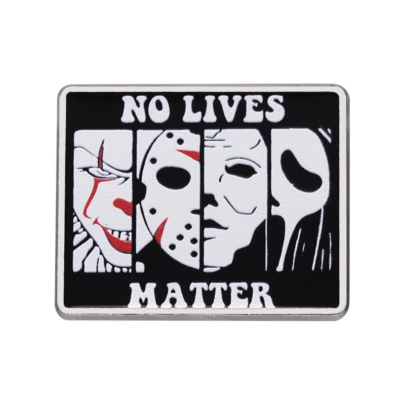 Cartoon Style Minimalist Cartoon Character Letter Alloy Stamping Stoving Varnish Plating Unisex Brooches