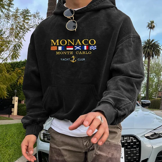 Vintage Unisex Yacht Club Hoodie