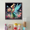 Tinker Bell-Full Embroidery 3 Strands 11CT Stamped Cross Stitch-40*40CM