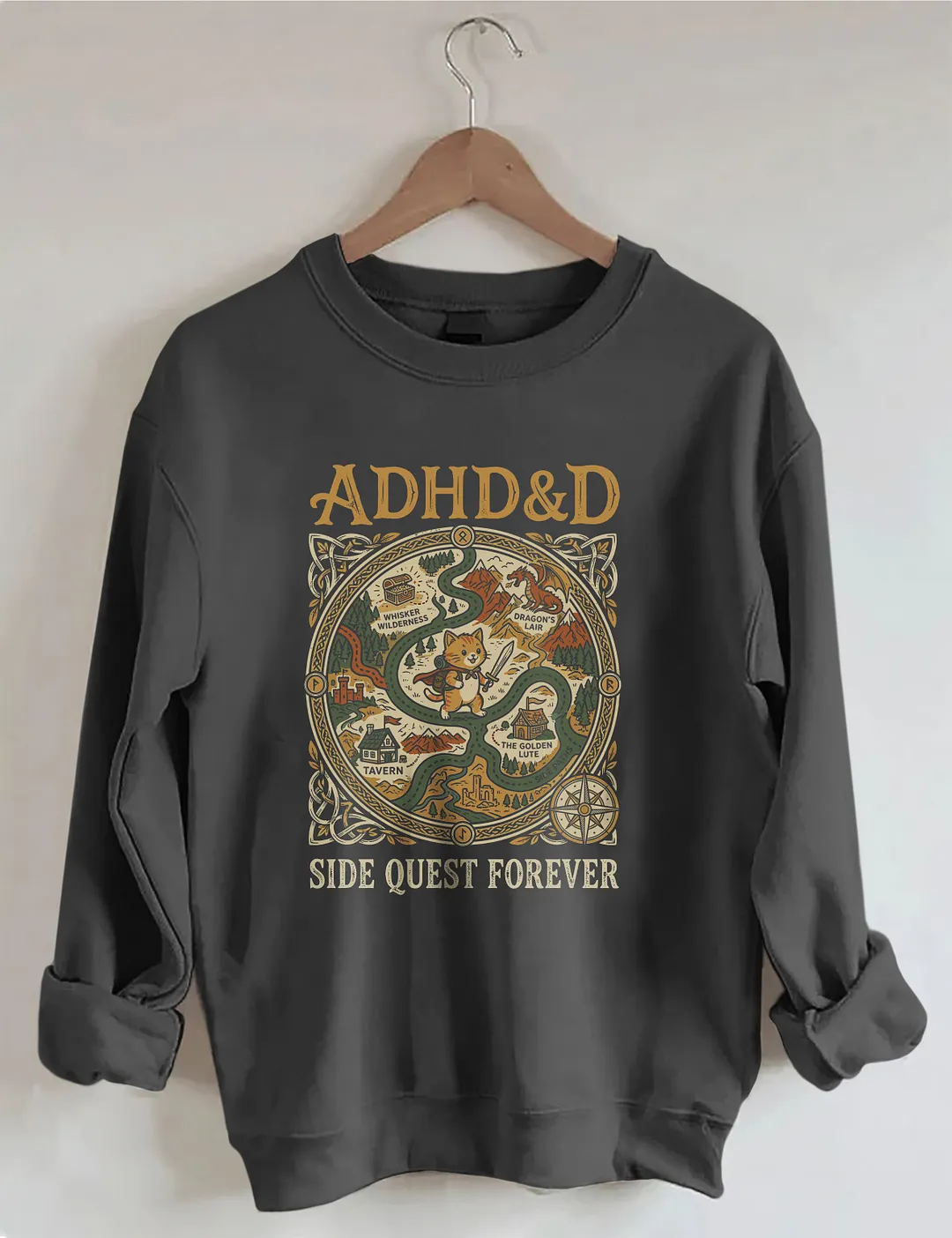 ADHD&D Side Quest Forever Sweatshirt