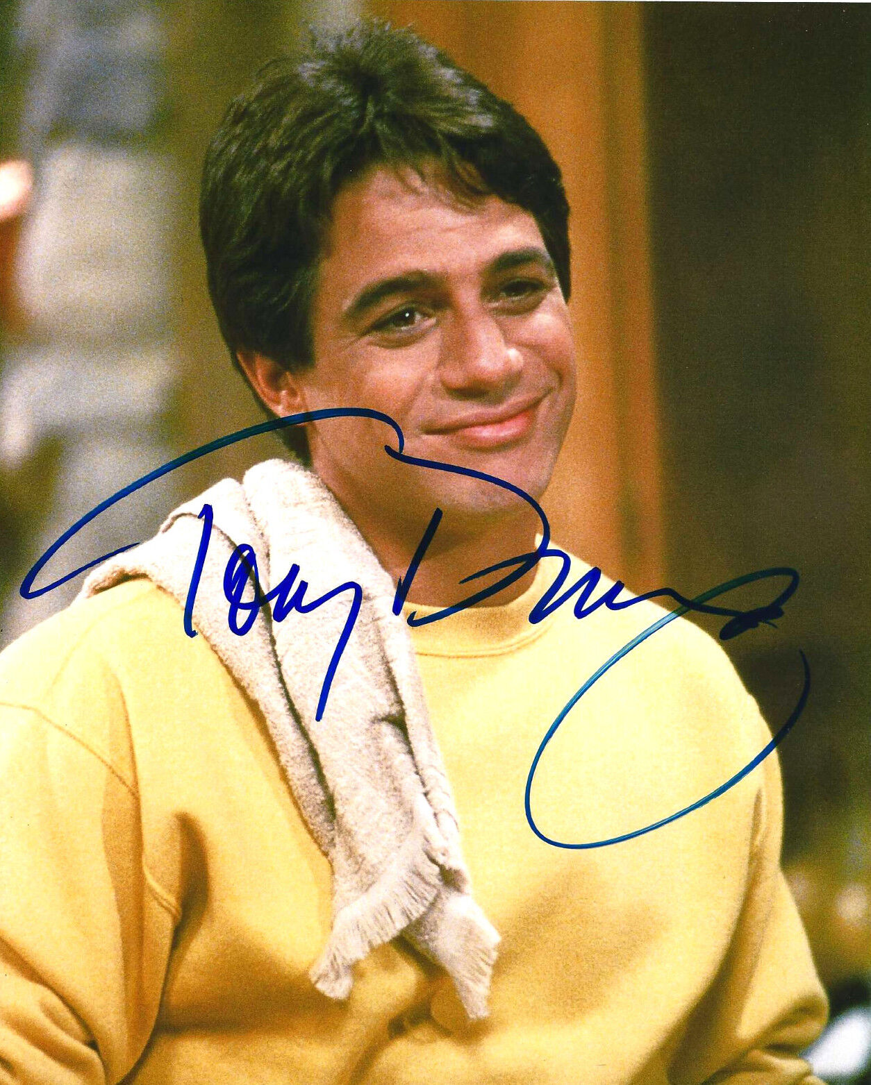 ACTOR TONY DANZA SIGNED WHO'S THE BOSS 8X10 Photo Poster painting W/COA ANGELS IN THE OUTFIELD