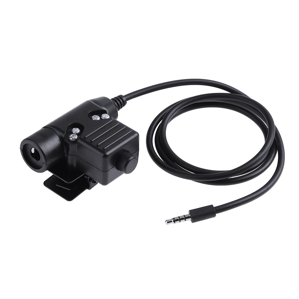 

U94 PTT Cable Military Adapter Z113 for Mobile Phone 3.5mm Plug, 501 Original