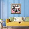 Cat-Full peinture diamant ronde-40 * 40cm
