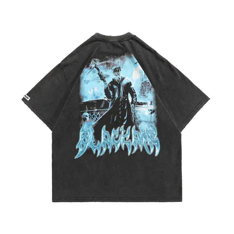 Blackair T Shirt Summer Retro Short Sleeve T-shirt