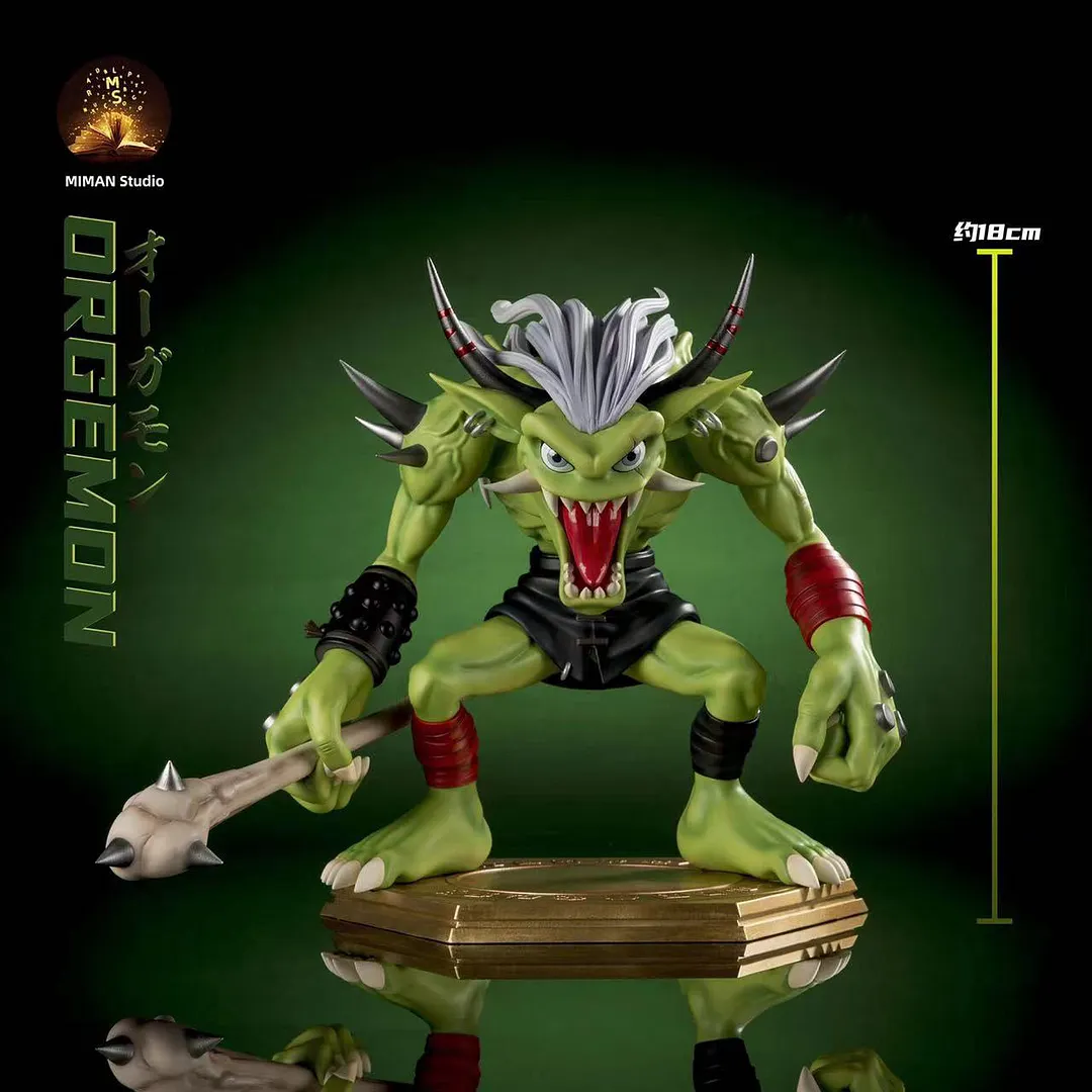 Phantomon & Ogremon - Digimon Resin Statue - MIMAN Studios [In Stock]