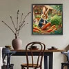 Diamond Painting -DIY Full Square Drill Easter Rabbit(45*45CM）