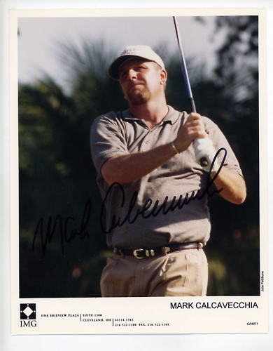 Mark Calcavecchia Autographed Signed 8x10 IMG Photo Poster painting