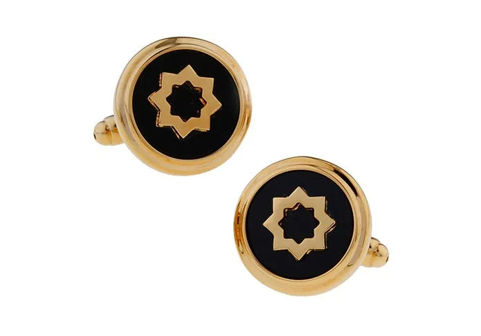 Cufflinks Caps Fashion Men's Gifts High-end Business Banquet Wedding Accessories Trendy Round Star Daily Shirt Buttons Cap