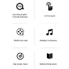 MP3 MP4 Player Bluetooth-Compatible Lossless Music Player Full Touch Screen